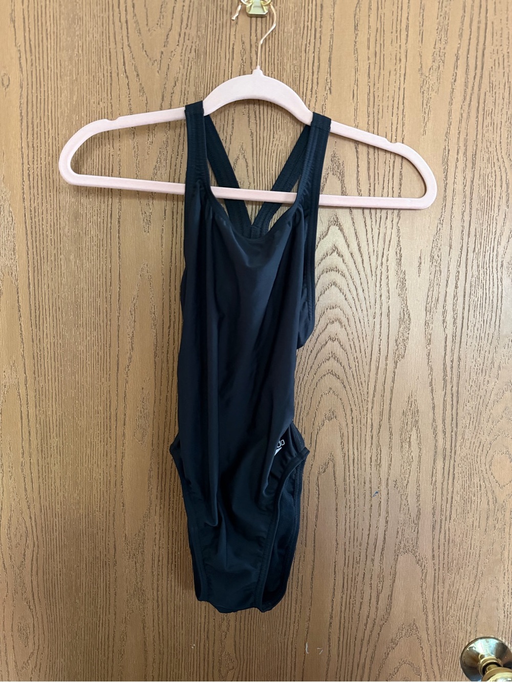 Speedo Black Athletic One-Piece Swimsuit